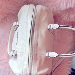 Michael Kors IVORY color satchel